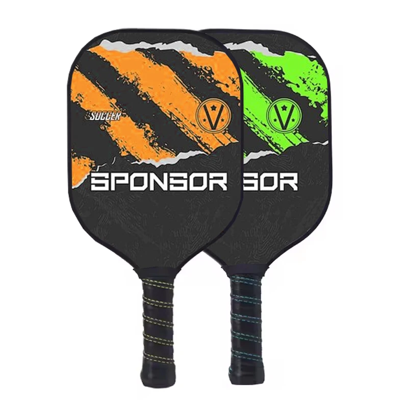 Customized Elongated Toray T700 Recess Set Carbon Fiber Pickleball Paddle