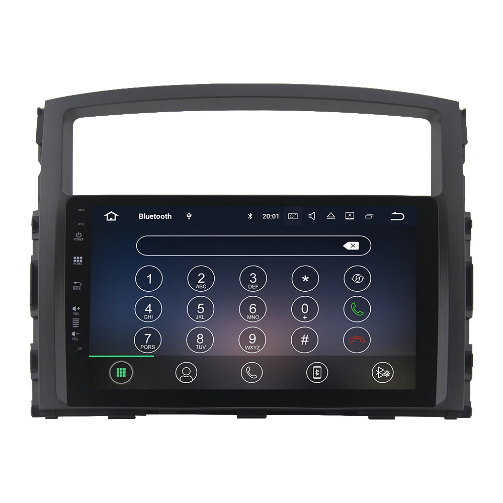 6+128G Car dvd For Mitsubishi Pajero 2016-2018 Android Car Multimedia Player GPS Navigation Headunit Auto Radio Stereo