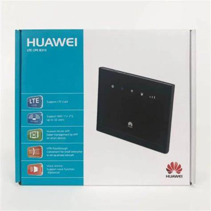 Оригинальный разблокировочный маршрутизатор 4G LTE для H ua wei 150 Мбит/с B315 B315S-936 с слотом Sim-карт LAN RJ11 порт беспроводной cpe wifi домашний