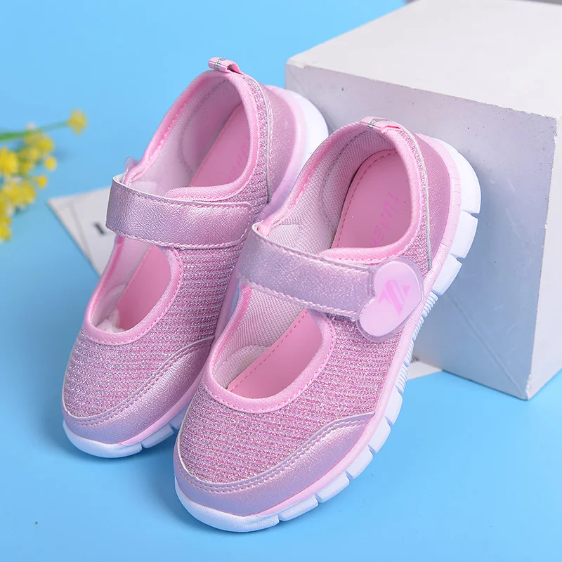 
Girls dress shoes Led Korean Sneakers Accessories Kids Shoes Children 