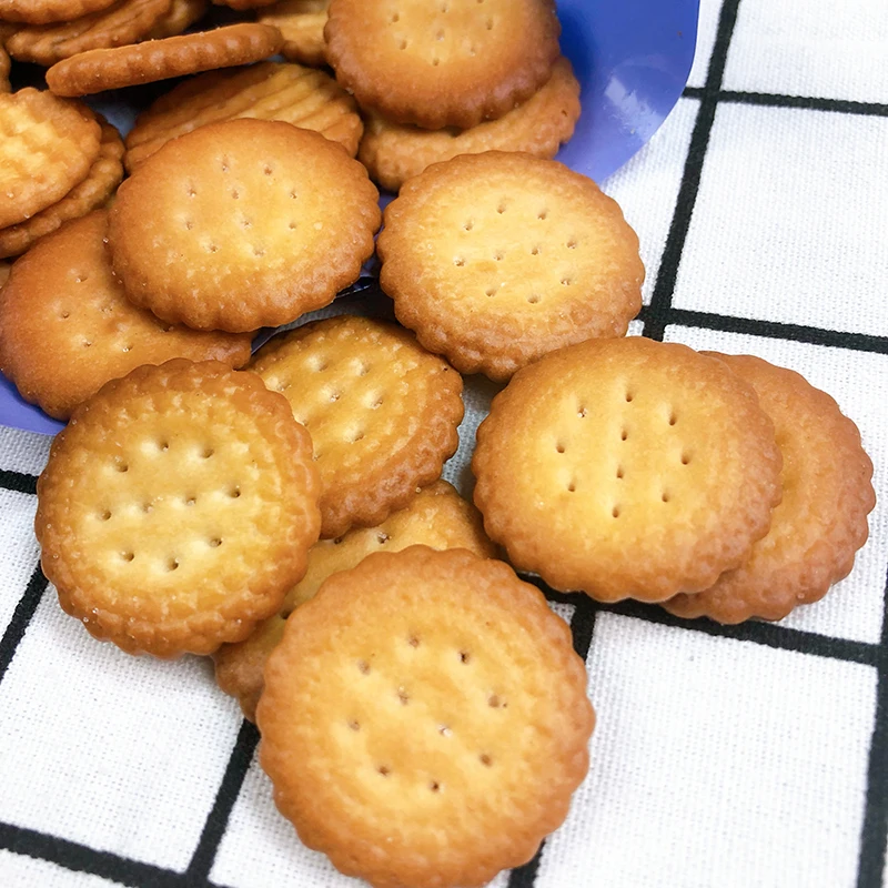 High Quality Manufacturer Healthy Crispy Japanese Style Round Biscuits Cookie Crackers For Leisure Snacks