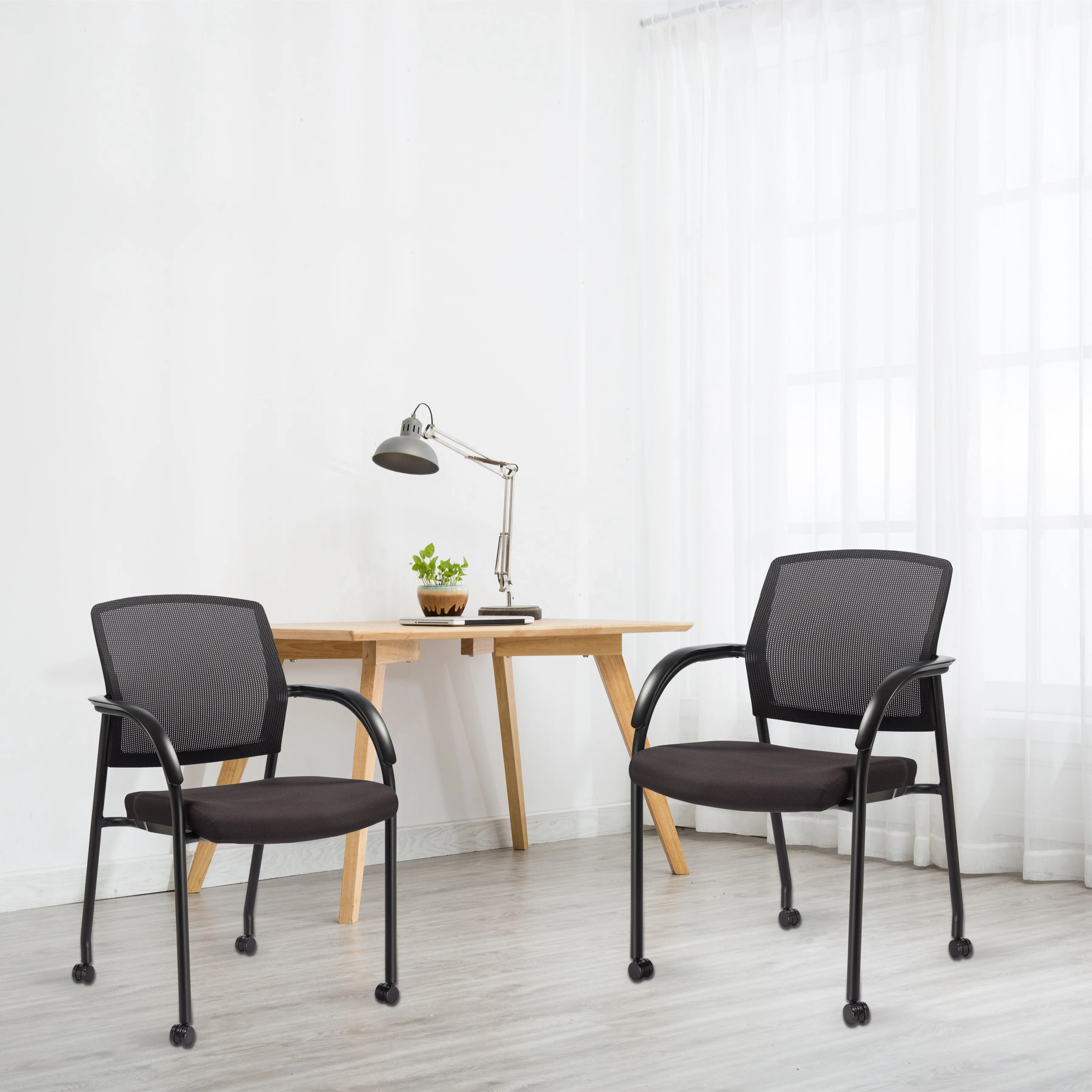 UE Free Sample Executive Execute Office Metal Rocking Modern Staff Back Seat Armrest Specifications Mesh Conference Chair