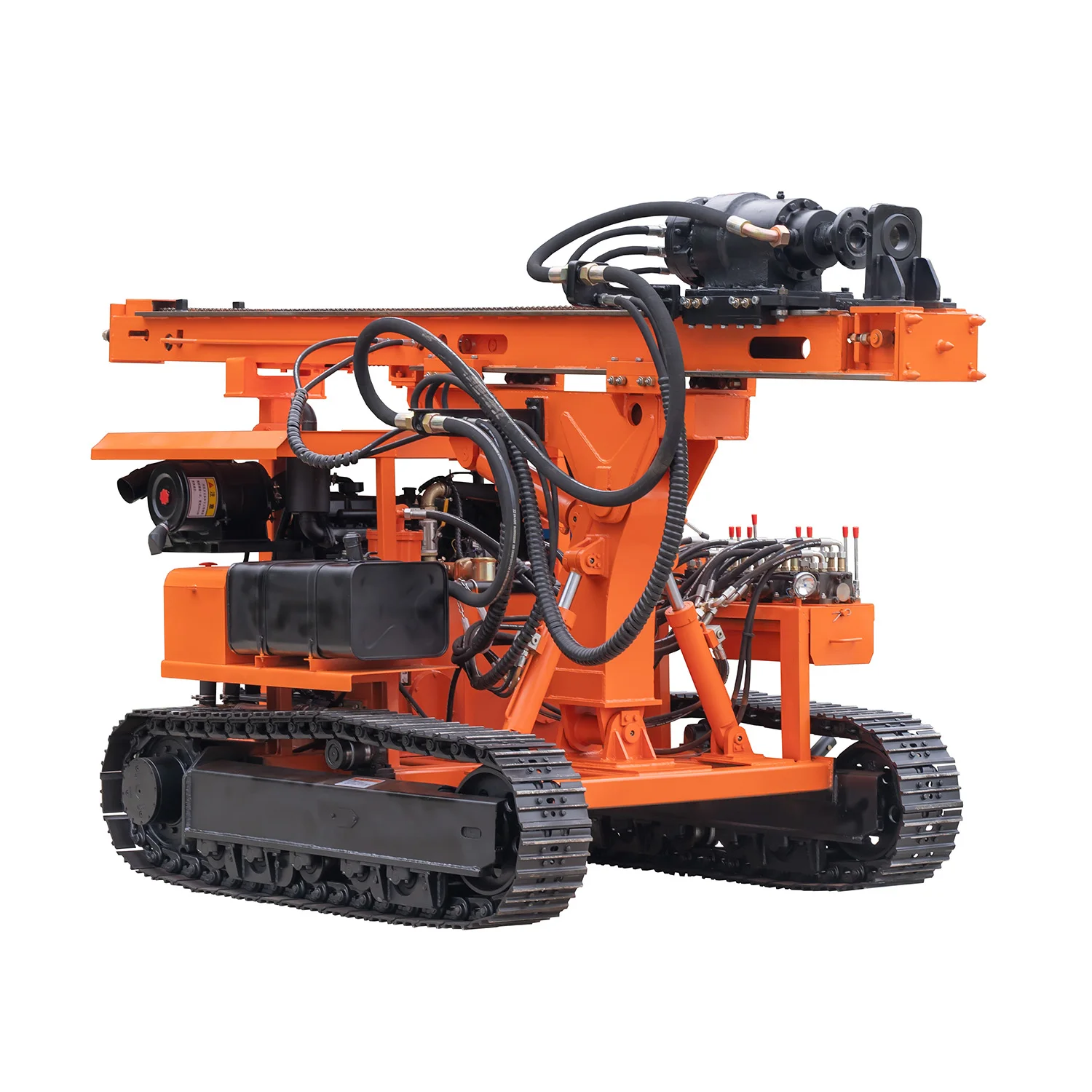 Solar pile machine longye solar ramming machine MZ130Y-2