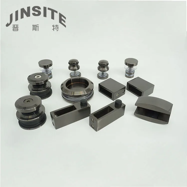 frameless shower parts glass accessories bathroom sliding door hardware
