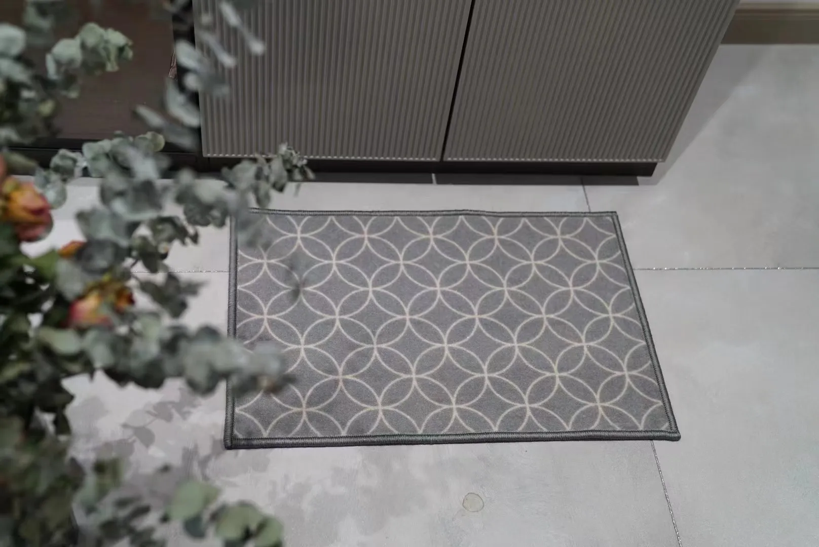 DONGWO Amazon Hot Selling Welcome Mat for Front Door Entrance Mat with Anti-Slip PVC Backing
