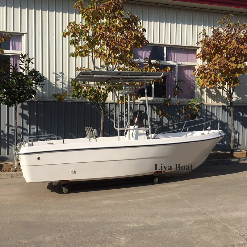Liya 5m fiberglass fishing boat with console for sale