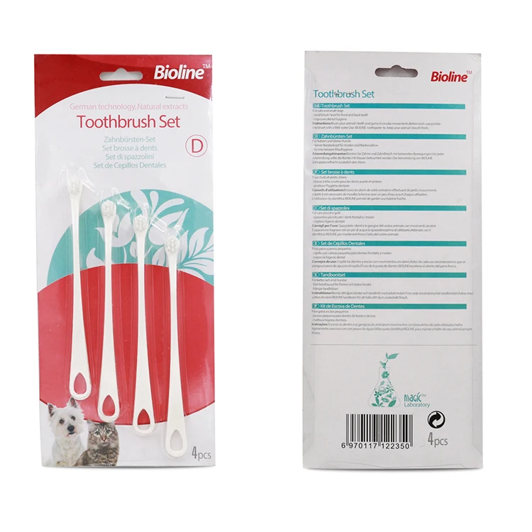 Pet Dental Care Products Toothbrush Set For Cat And Puppy Dog