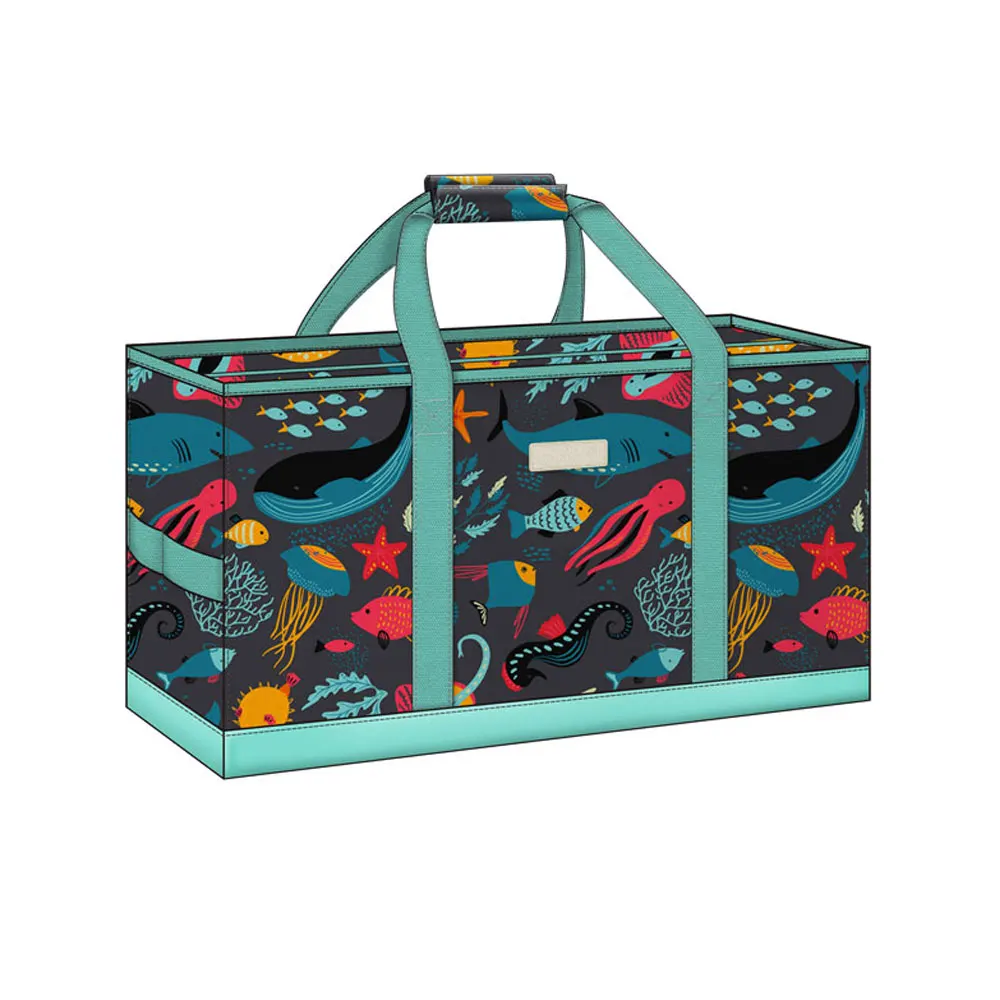 wholesale Large Capacity Canvas Beach Bags Canvas Beach Tote Bag With Zipper