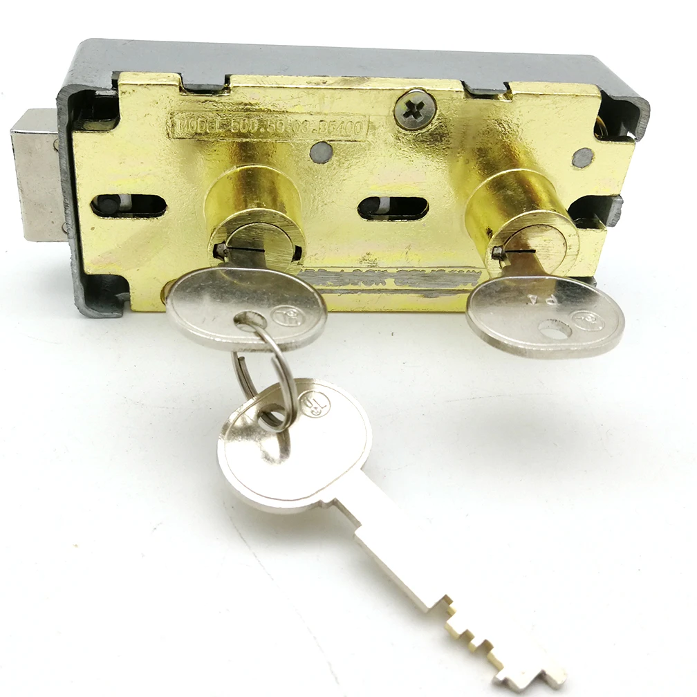 China manufacture supplied Changeable  key Safe Deposit  Lock for Bank Cabinets and safe deposit locker