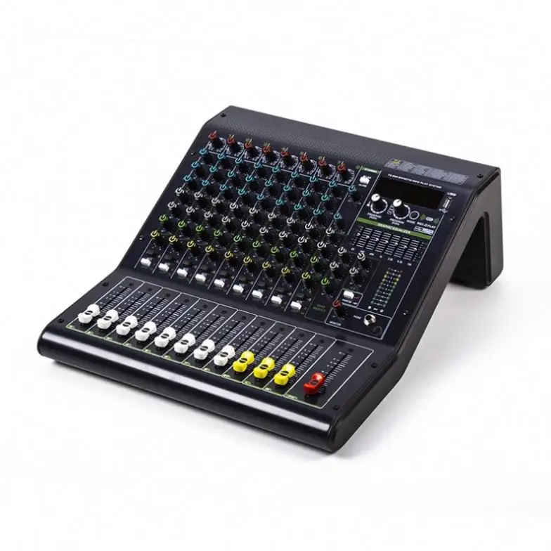 Professional Audio factory offer best price New Product Low Price audio mixer RX8  MOQ 1PCS 8ch in hot sell