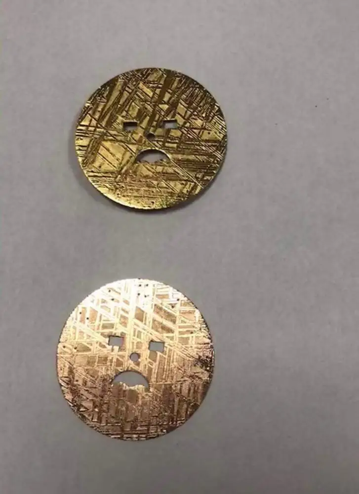 Made in Shenzhen Natural meteorite  Watch Dial watch parts