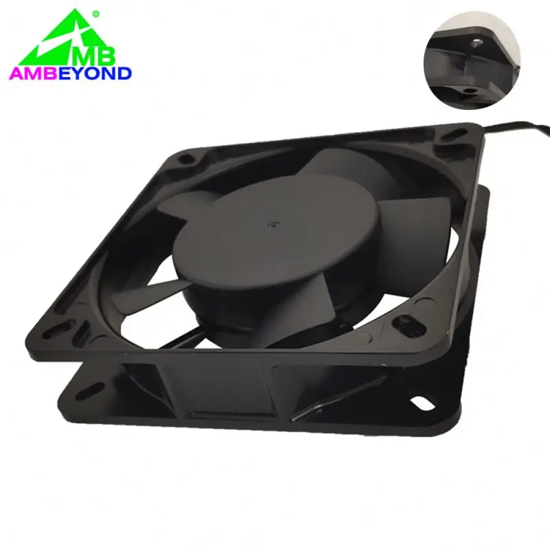 AMBEYOND 110x110x25mm 1800/2400RPM 110mm 25mm AC Aluminum frame fan