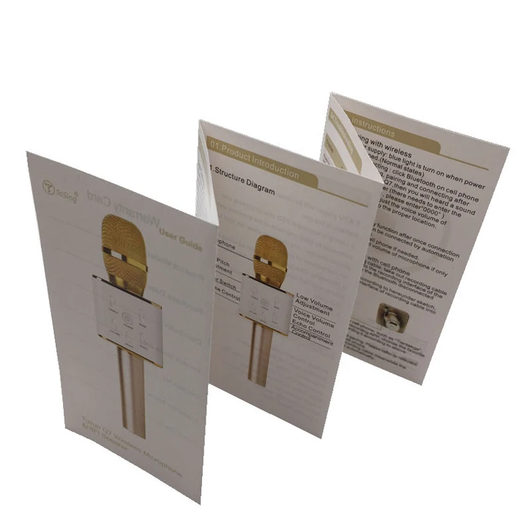 Promotion cheap price color business and greeting card printing flyers folded leaflet brochure
