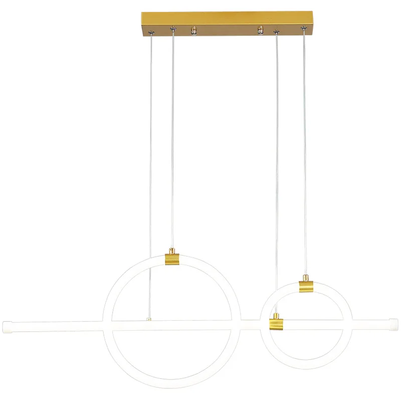 Modern 360 Degree Lighting LED Ring Ceiling LED Chandelier Pendant Light for Living Room New Design Led Hanging Light