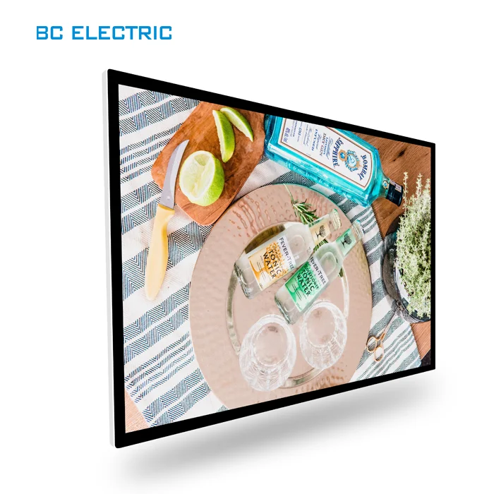 65 inch BC4000 Lcd Panel TV Wall Mounted Display Video Wall Screen Price Digital Signage for Advertising Equipment