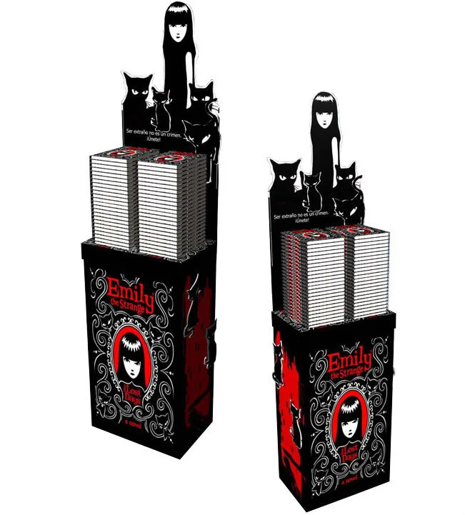 hot sale portable and foldable cardboard stand POP advertising innovative display stand for supermarket