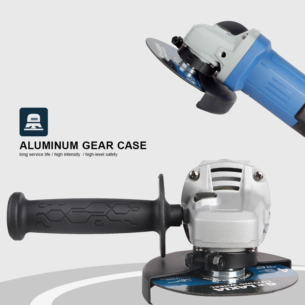 GALAXIA High Quality 750W Electric tool Product 100mm Dust Proof Motor Switch M10 Angle Grinder