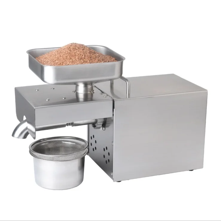 
Automatic household stainless steel mini oil press machine export small family hot and cold pressed oil machine prices 