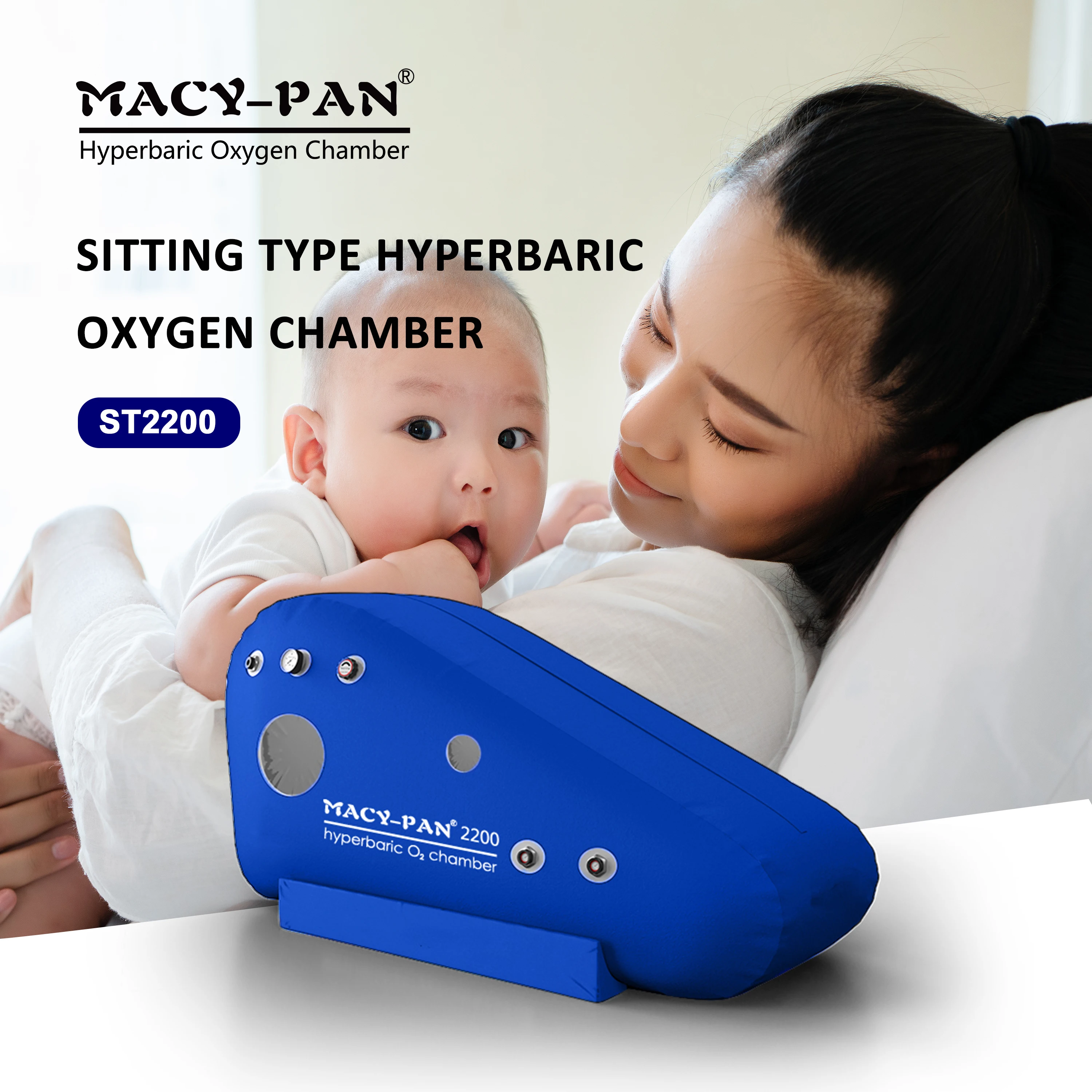 MACY PAN ST2200 Hyperbaric Oxygen Chamber Manufacturer Sitting Type for Sale