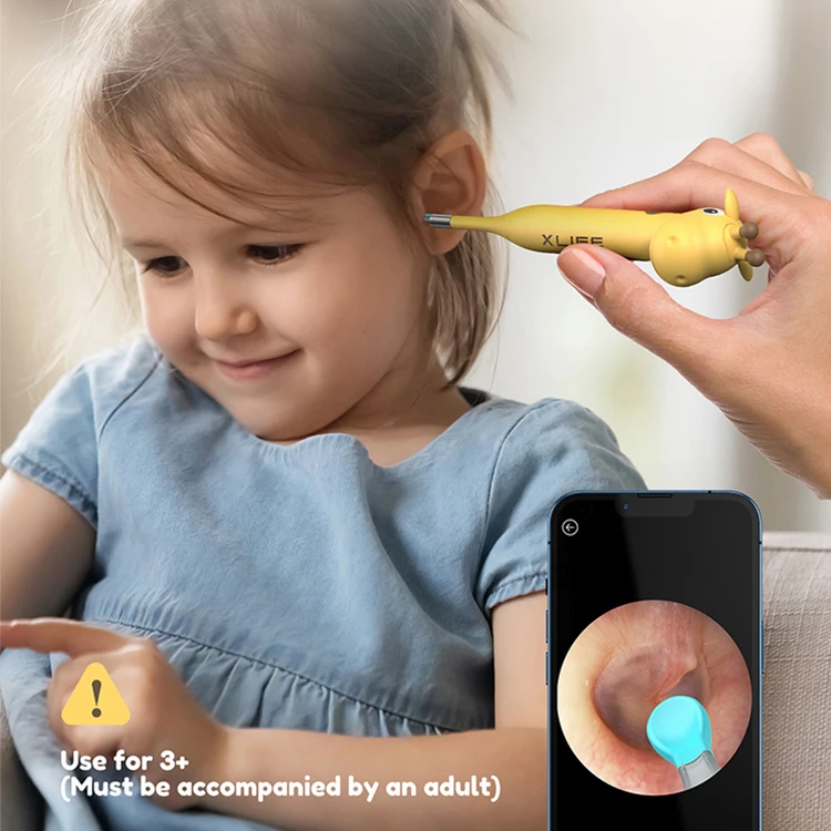 Bebird XLIFE D3 PRO Otoscope Smart Product Child Friendly Design Medical Science  Ear Cleaner with Camera