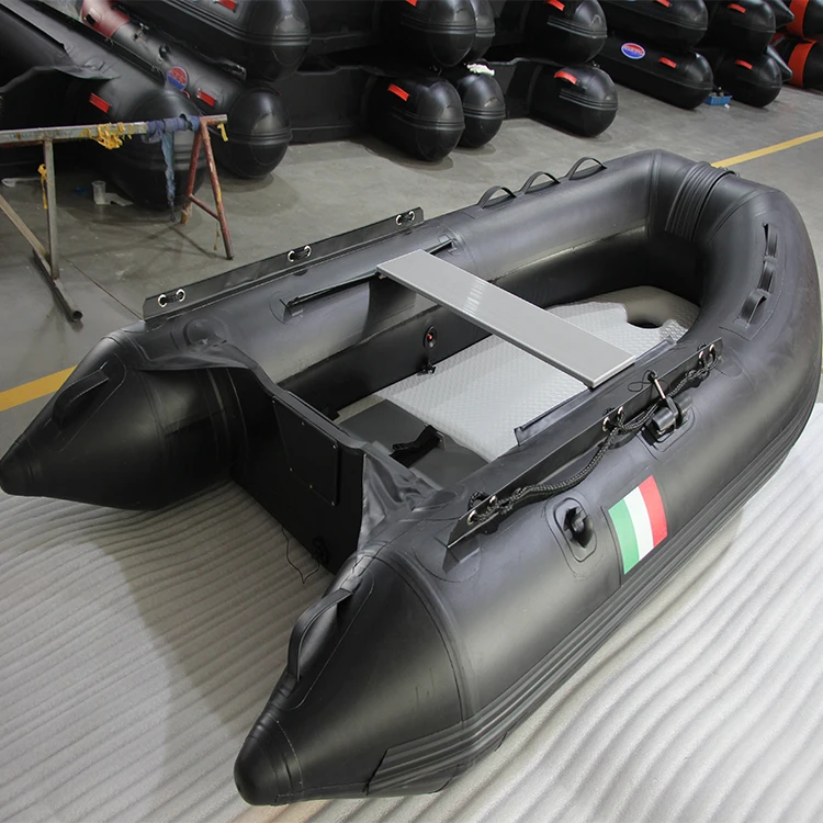 New Inflatable Speed Sport Boat Fishing Boat Family Use Durable PVC Plastic Material 1.2mm Thickness