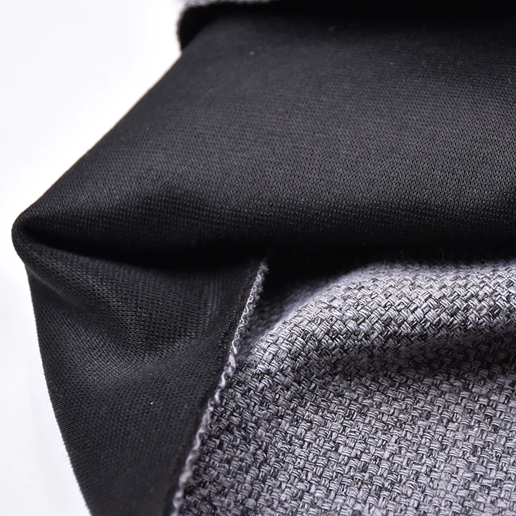 High Quality Cheap Sofa Fabrics Imitation Linen Fabric Vinyl Fabric for Upholstery