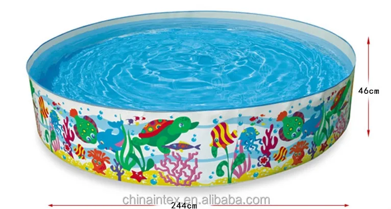 Intex 58472 8FT X 18IN Deep Blue Ocean бассейн для семьи детей sea snapset не надувной