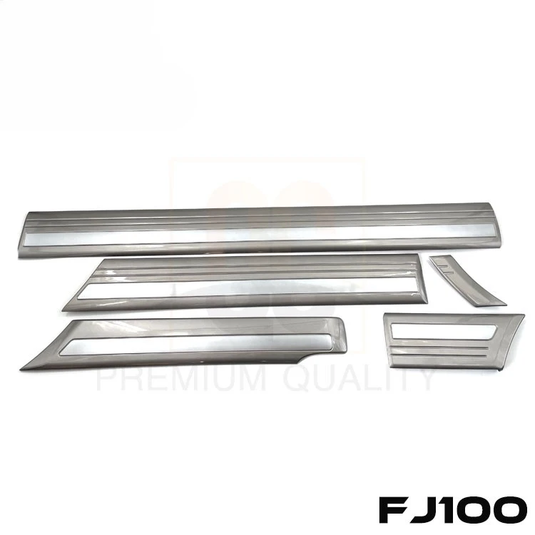 10 pcs a set of original style design of car door protector plates for LC100 Land Cruiser FJ100