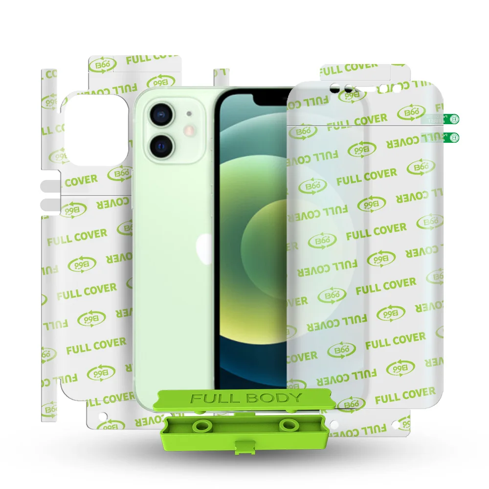 For iPhone 12  Pro Max Mobile Phone TPU Hydrogel Film 3D Full Cover Anti Scratch For iPhone 13 Screen Protector