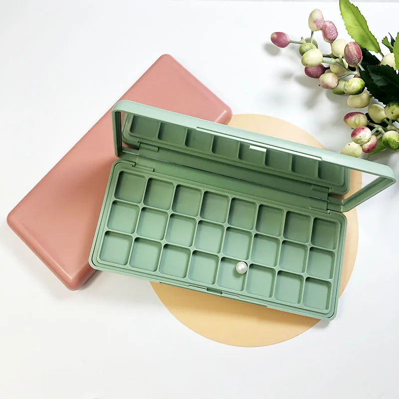 Good price  eyeshadow pallets design 24 pans eye shadow box mixed eye pallets for sale