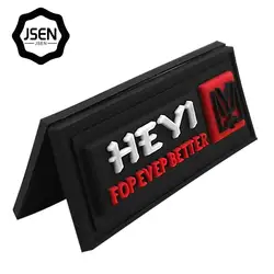 Sew on Embossed Custom Private Brand Name 3D Logo Garment Soft PVC Rubber Patch Labels for Clothing