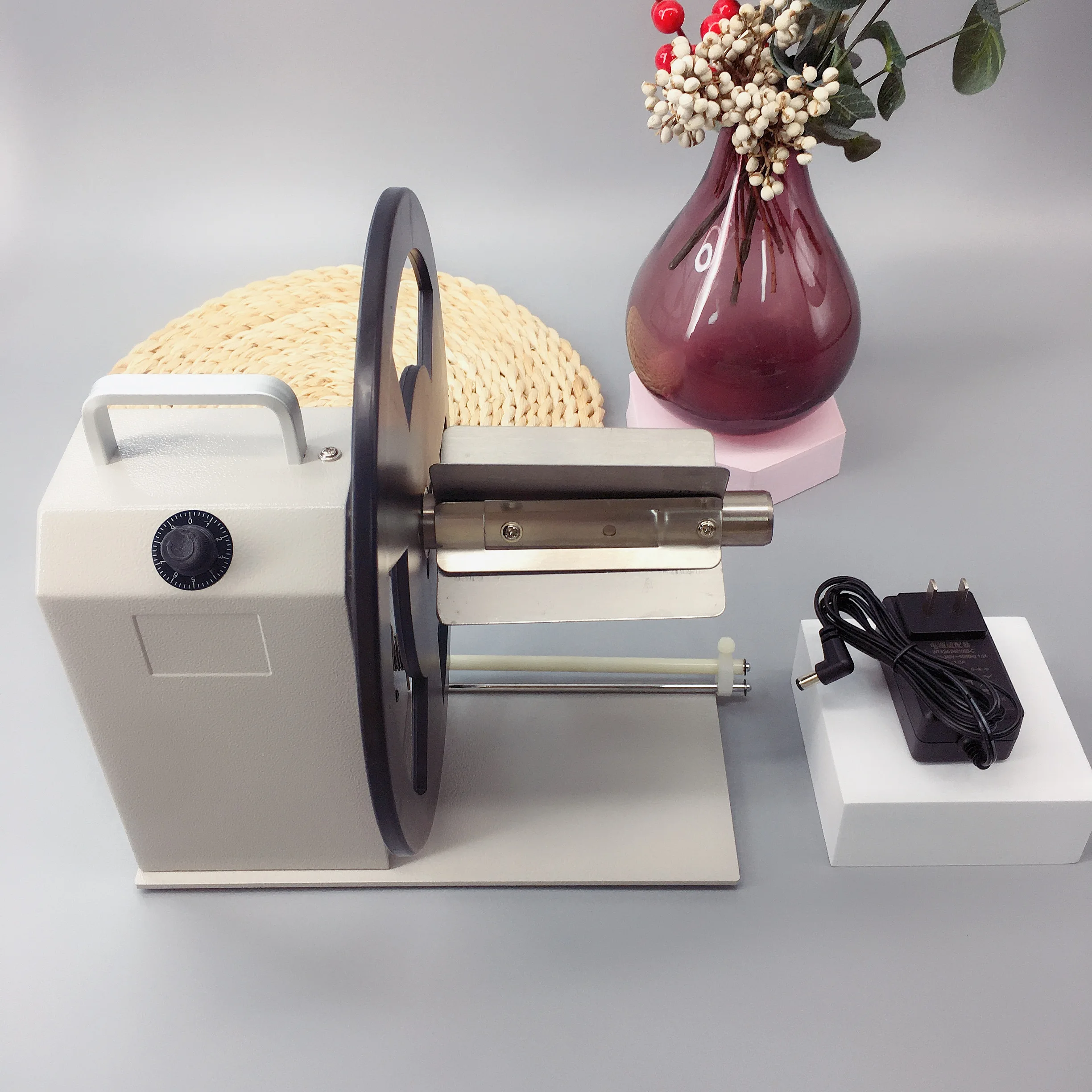 Original Brand New Postek R120 External Label Rewinder Features Auto-adaptive Speed