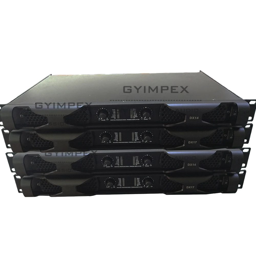 High efficient cooling system 100-120V switching amplifier 2*1400w power amplifiers dj amplifier 2 Channels amplification