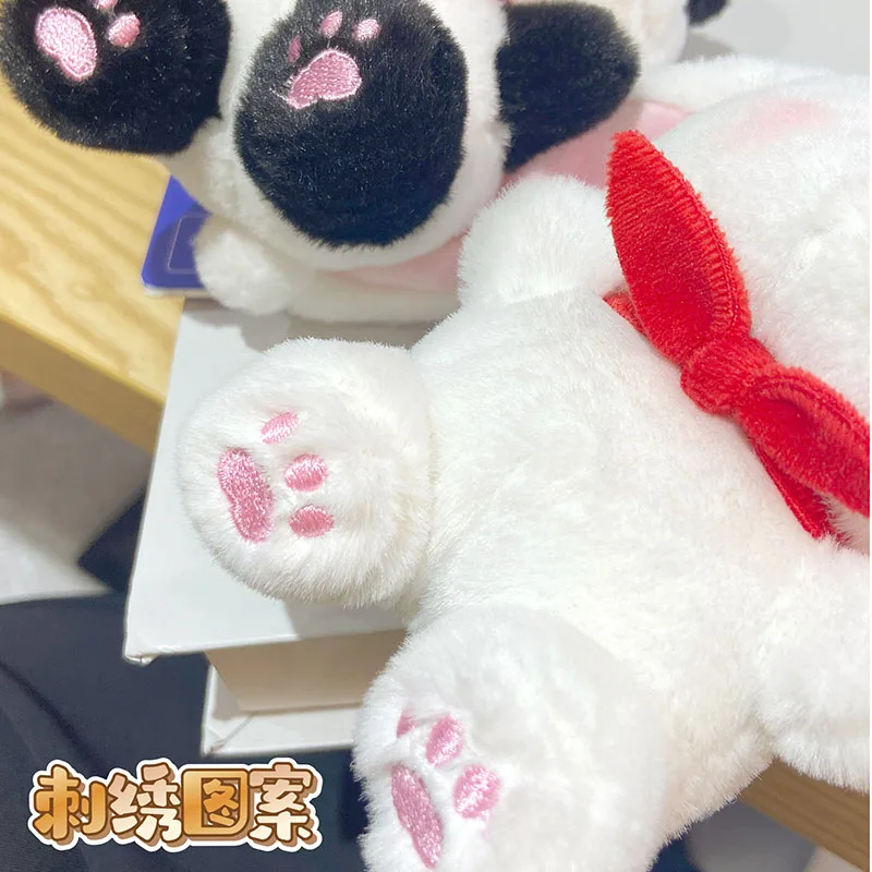 Customized New Plush Toy Backpack Hanger Key Chain Panda Rabbit Doll High Quality Embroidered Key Chain