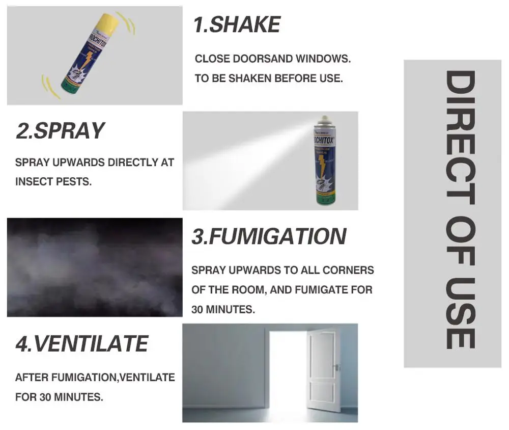 
Anti mosquito kill cockroaches aerosol spray insecticide spray mosquito 