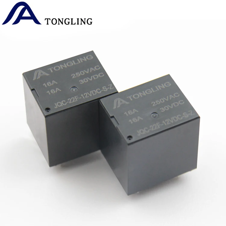  TONGLING JQC-22F 5V 6V 9V 12V 24V 5-контактный мини-реле прямые продажи от