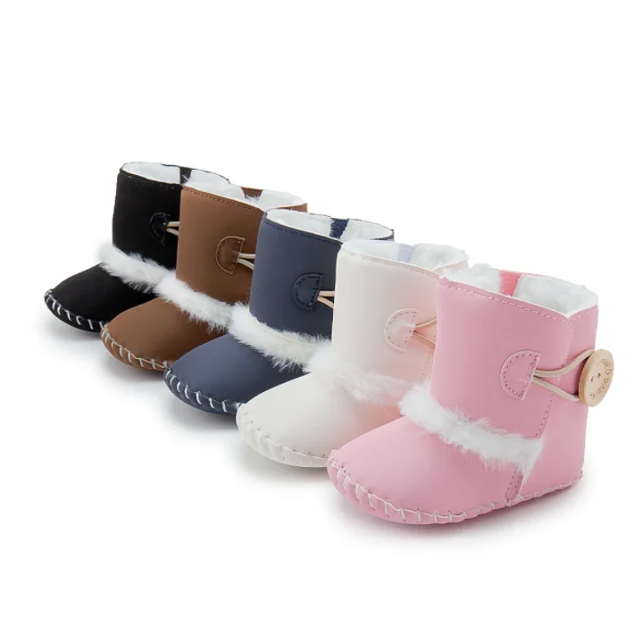 Winter baby Snow Boots infant plush Shoes Warm