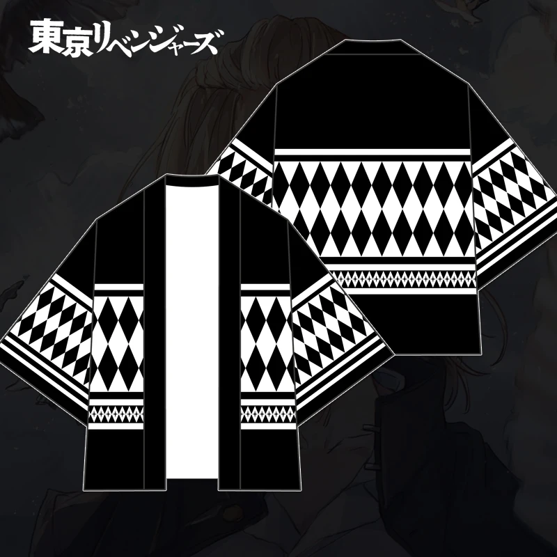 Tokyo Revengers cos suit Ryuguji Ken jacket Sano Manjiro uniform cosplay costume anime character performance costume cloak