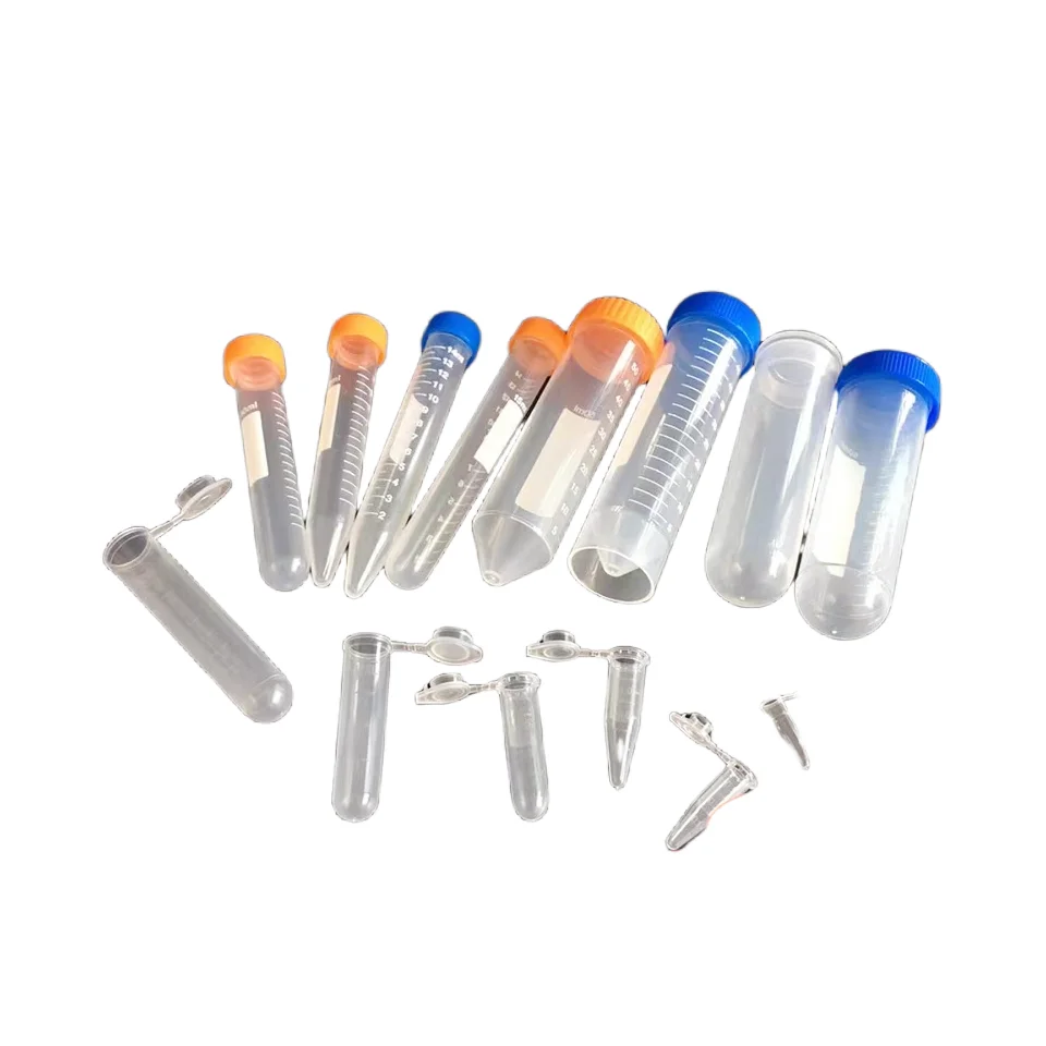 Promotional round tip 0.2/0. 5/1.5/2/5/10/15/20ml plastic centrifuge tubes are used to achieve chamber testing