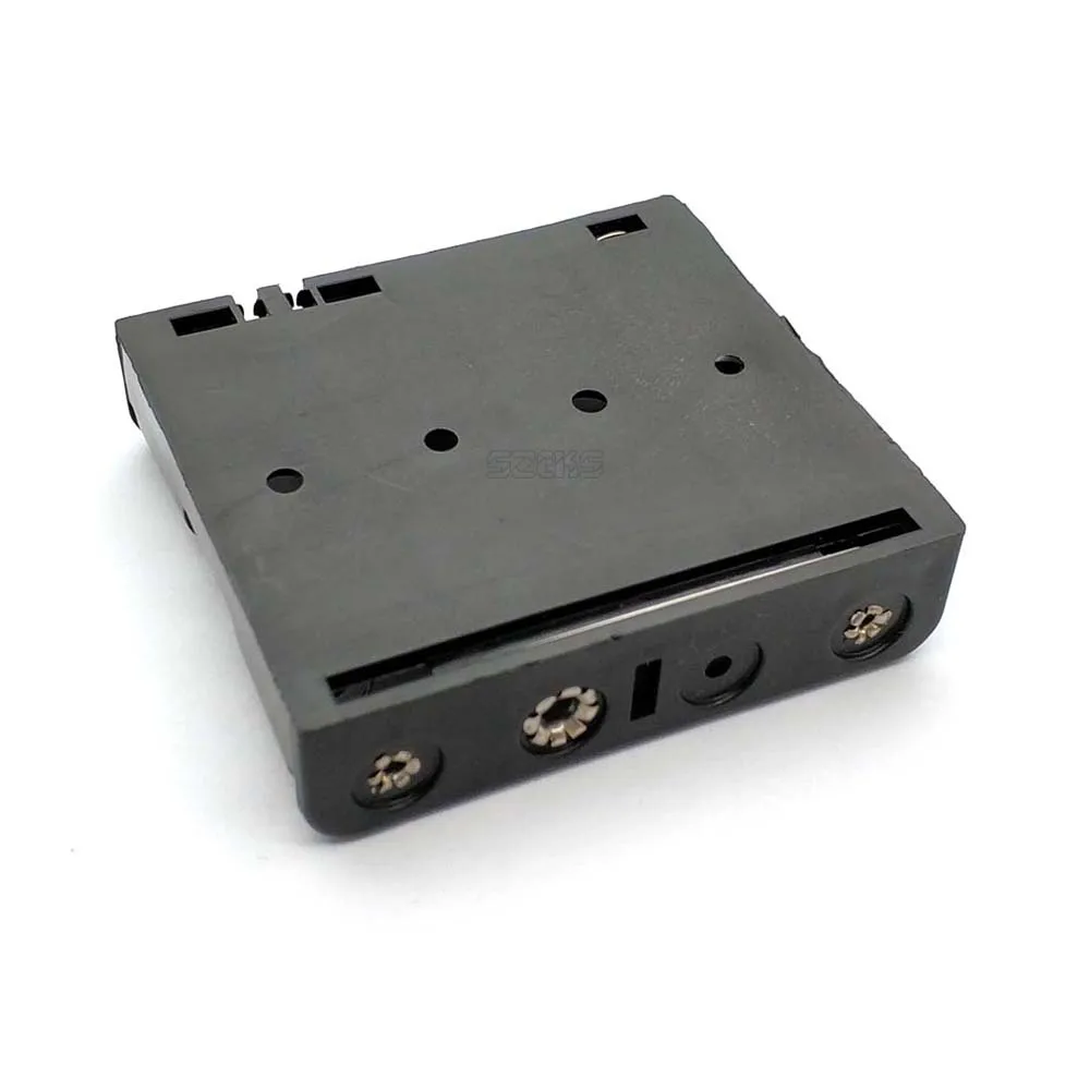 4*AA Battery Case Box 4 Slot 6V AA Battery Holder With 9V Male And Female Snap Connector