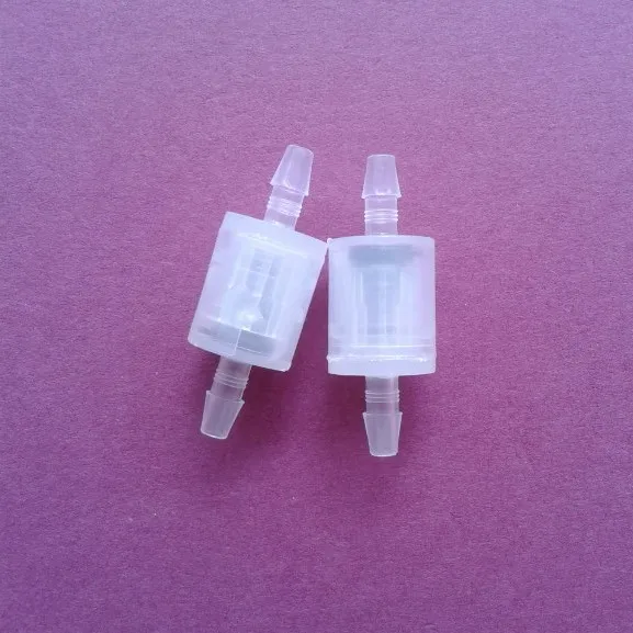 1/8' shut off valve spring check valve plastic check valve