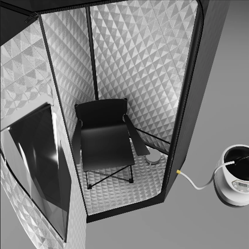 Portable Sauna Tent Full-Body Spa Indoor Sauna Full Spectrum Infrared Steam Sauna For Sale