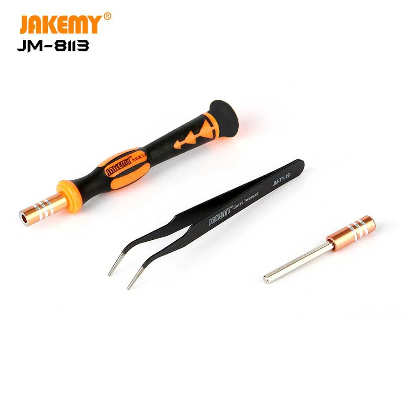  Высококачественная отвертка JAKEMY JM-8113 39 в 1 ручной ящик для ремонта ПК очков мобильных телефонов