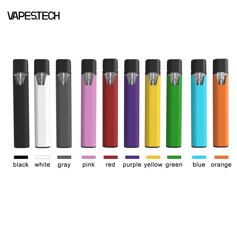 Wholesale Multi-Colors 1ml 280mAh Empty D3 Vape Pod stick Vape pen empty Vapor Electronic Cigarette