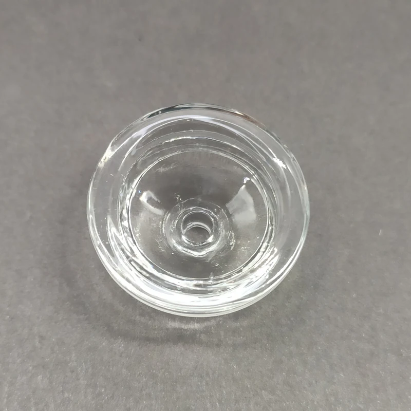 Replacement  Glass Clear Bowl for Silicone Smoking Pipe