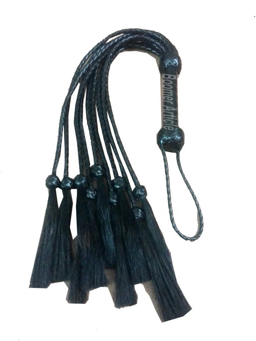 
Classical Leather Soft Flogger Bondage Whips 