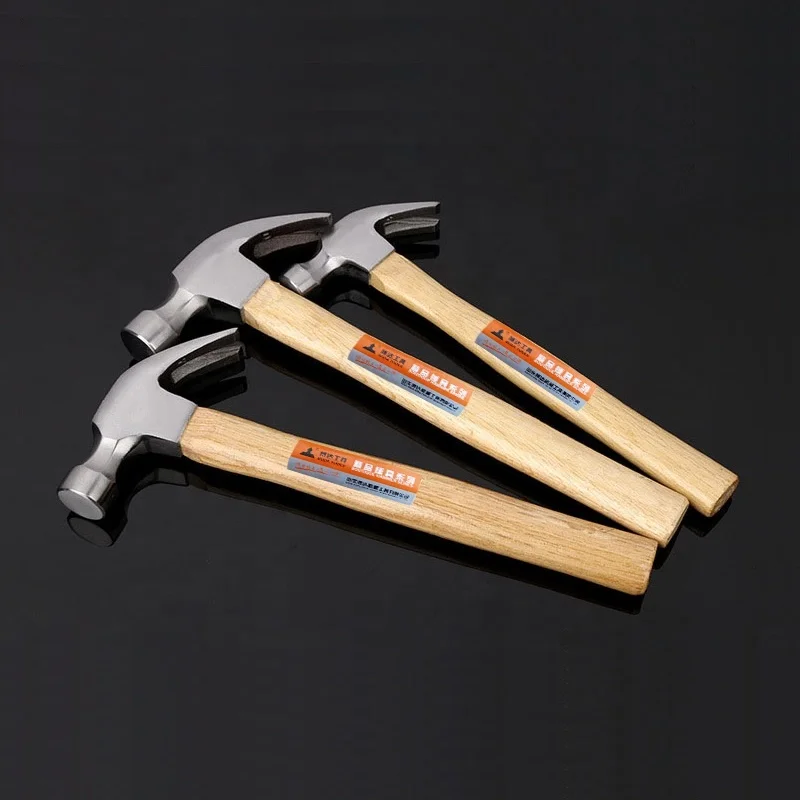 High quality 8oz/18oz wood handle hammer framing hammer claw hammer