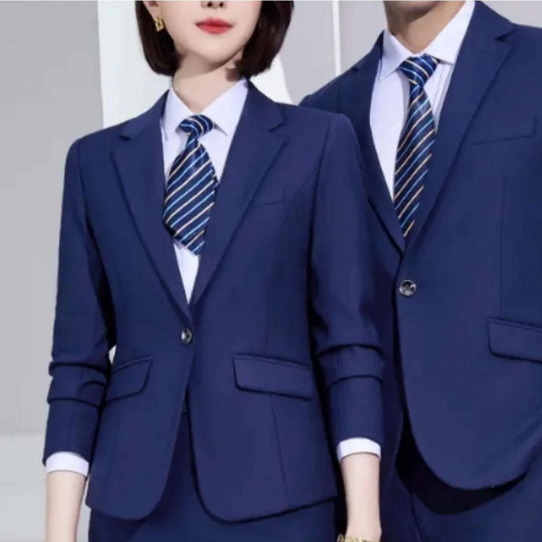 Женский деловой пиджак высококачественный костюм в классическом стиле пальто