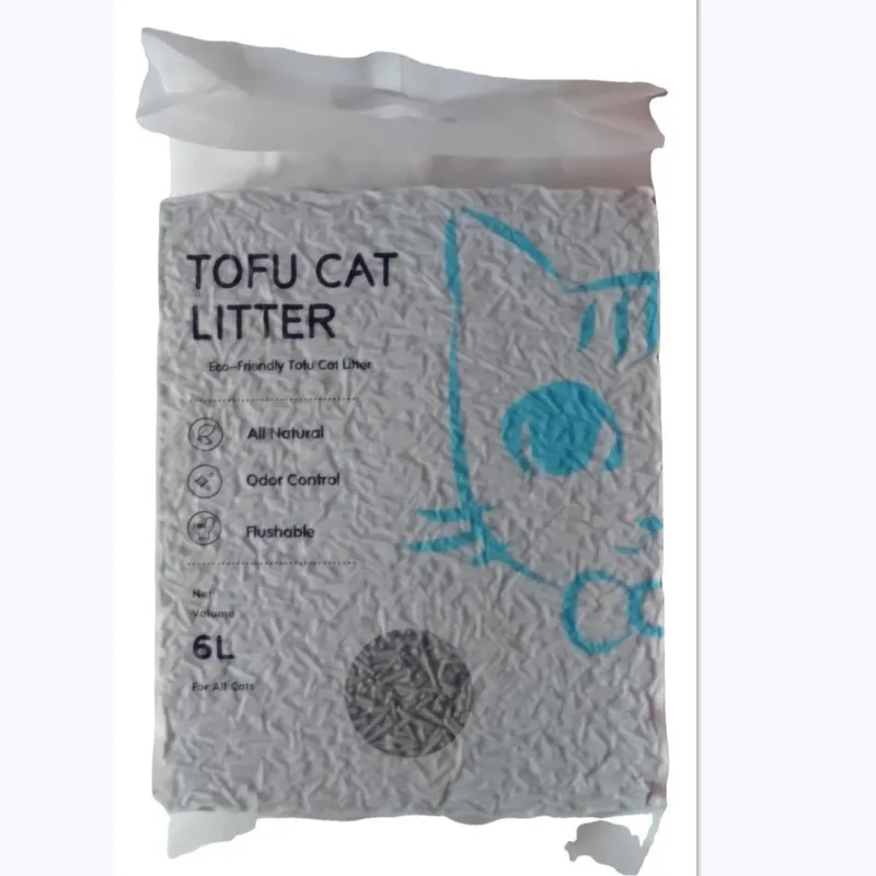 Wholesale Cat Litter Mixed Green Tea Bamboo Charcoal Taste Deodorization Tofu Cat Litter Bulk