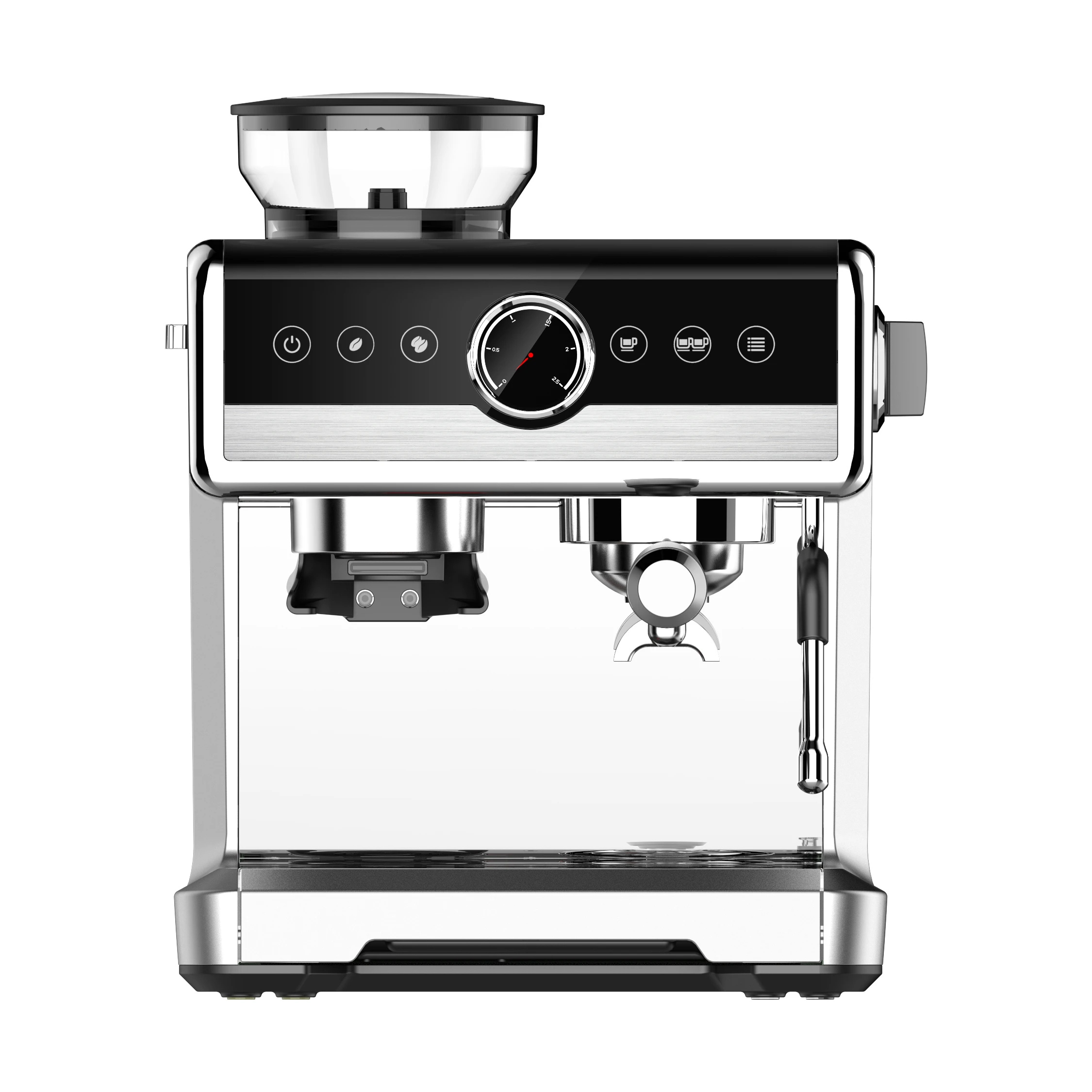 15 Bar Pump Espresso Cappuccino Maker Temperature Control Italian Electric Coffee Maker With Espresso